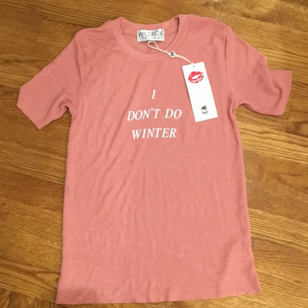 BRAND NEW WILDFOX TSHIRT